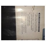 32" bronze metal hinged screen Door