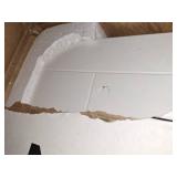 60x30 bootzcast tub and wall