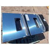 Double wall oven glass broke