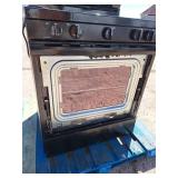 Gas stove broke glass