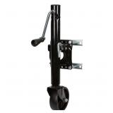 Ironton Bolt-On Sidewind Marine Swivel Jack, 1000-Lb. Capacity, Black #104483 Msrp $52.99 see description