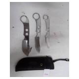 Remington Knives and Case – 3 count