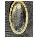 Vintage Jewelry Collection: Rhinestone Necklace, Turquoise & Crystal Brooches, Pins - all missing stones or back pins