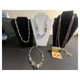 Amber Jewelry Collection - MET Amber Cufflinks & Bead Necklaces