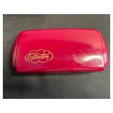 Clinton Watch - Swiss, Red Gold-Tone Cushion Case, Link Bracelet, Includes Box & Manual