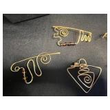 Cool VTG Bead Necklaces w Copper Wire Jewelry Collection