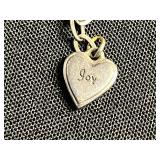 Vintage Pearl (unverified) Necklace Set With Heart Pendant & Leaf Earrings - Assorted Jewelry Collection