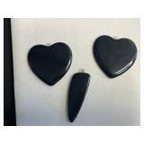 Art in the Alley Pin Set, Pink Bead Jewelry, Necklaces, Earrings, Bracelets & Charms