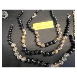 VTG Beaded Jewelry Set - Assorted Necklaces, Bracelets & Earrings
