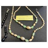 VTG Beaded Jewelry Set - Assorted Necklaces, Bracelets & Earrings