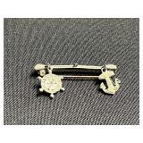 Coin-Link Bracelet, Anchor & Wheel Charms, Sterling Abalone Triangle Single Earring & More!