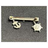 Coin-Link Bracelet, Anchor & Wheel Charms, Sterling Abalone Triangle Single Earring & More!