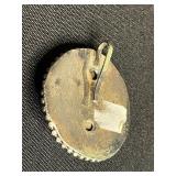 Vintage Silver-Tone Jewelry Set: Heart Pendant Necklace, Whiting Davis Locket, Premier Necklace & Turquoise Earrings