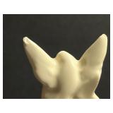 Nude Female Figure on Stylized Tree Sculpture - Made in Italy Ivory Finish