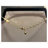 Jewelry Lot: 3 Necklaces - Rhinestone, Pearl w Gold Beads (unverified), Black Pearl (unverified), VTG Monet Pendant, Floral Pin