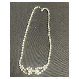 Necklace Set - Gold Disc VCLM Necklace, Dreamcatcher Necklace, Faux Pearl Necklace w Matching Earrings, Rhinestone Necklace