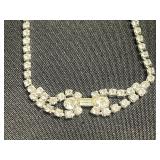 Necklace Set - Gold Disc VCLM Necklace, Dreamcatcher Necklace, Faux Pearl Necklace w Matching Earrings, Rhinestone Necklace