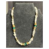 Three Vintage Necklaces Set - Gold-Tone Leaf, Crystal Chip, Bead Chain (Lot of 3), Carolee Dog Pin & More!