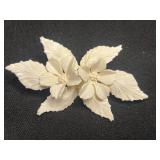 Assorted Necklaces & Jewelry: 3 Distinct Necklaces & Floral Brooch & Pins