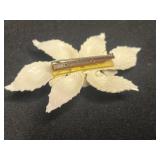 Assorted Necklaces & Jewelry: 3 Distinct Necklaces & Floral Brooch & Pins