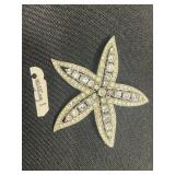 Erica Lyons Necklace with $75 Retail Tag & Pink Gemstone Halo Pendant Necklace & Matching Earrings & More!