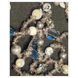 Erica Lyons Necklace with $75 Retail Tag & Pink Gemstone Halo Pendant Necklace & Matching Earrings & More!