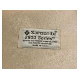 Samsonite 2800 Series Blue Hard-Side Suitcase Vintage 1985 Made in USA