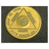Narcotics Anonymous Recovery Medallions (Lot of 7)