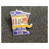 Vintage Religious Medals & Pins, Peterbilt Pins, 25th Anniversary Century Club Badge, Cross Pendant