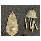 Vintage Costume Jewelry - Assorted Odds & Ends for Jewelry Making - Charms, Pendants & Beads Collection