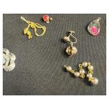 Vintage Costume Jewelry - Assorted Odds & Ends for Jewelry Making - Charms, Pendants & Beads Collection