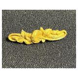 Boho Gold-Tone Bead Necklace Set: Coin Discs, Chain Necklace, Hoop Earrings, MoM Bracelet & Floral Pin