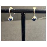 Bless Your Irish Heart Pendant Necklace with Clover Back & Leaf & Butterfly Charms & Assort3d Earrings