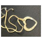 Bless Your Irish Heart Pendant Necklace with Clover Back & Leaf & Butterfly Charms & Assort3d Earrings