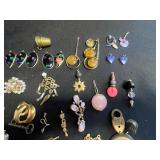 HUGE Lot of Costume Jewelry Mix: Earrings, Pendants & Charms for Jewelry Making