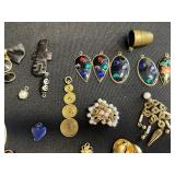 HUGE Lot of Costume Jewelry Mix: Earrings, Pendants & Charms for Jewelry Making