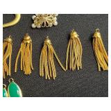 HUGE Lot of Costume Jewelry Mix: Earrings, Pendants & Charms for Jewelry Making