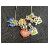 Assorted Costume Jewelry Lot - Avon Cameo Pendant, Orange Bead Necklace, Filigree Earrings