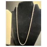 Tiger Eye Pendant & Assorted Costume Jewelry Lot: Silver Chains, Enamel Pendants & Colorful Earrings