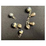 Beads & Charms for Jewelry Making - Turquoise Tubes, Pearls, Leaves, Moon & Heart Pendants