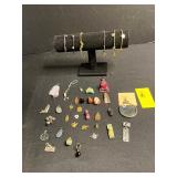 Sterling and Avon Pendants & Assorted Jewelry Charms & Bracelets - Gold & Silver Tone Mixed Metals