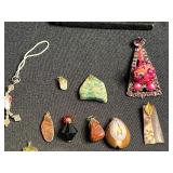 Sterling and Avon Pendants & Assorted Jewelry Charms & Bracelets - Gold & Silver Tone Mixed Metals