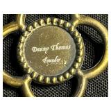 8-Ball Pendant Necklace on Ball Chain with Assorted Vintage Charms, Buckles & Keys for Jewelry Making