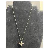 Assorted Jewelry Set: Bee Pendant Necklace, Colorful Bead Necklace, Star Earrings