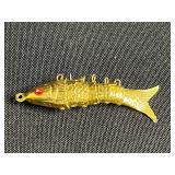 Amber Pendant Necklace on Gold Chain and Assortment of Pendants (Lot of 4)