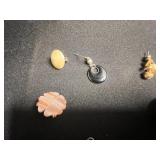 Large Lot of Assorted Vintage Costume SINGLE Earrings