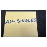 Large Lot of SINGLE Costume Assorted Earrings & Eyeglass Holder Chain