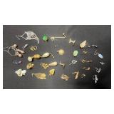 Large Vintage Costume Jewelry Collection of SINGLE Earrings