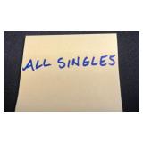 Large Vintage Costume Jewelry Collection of SINGLE Earrings