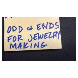 Assorted Jewelry Charms, Beads & Pearl Strand - Odds & Ends for Jewelry Making Craft Supplies